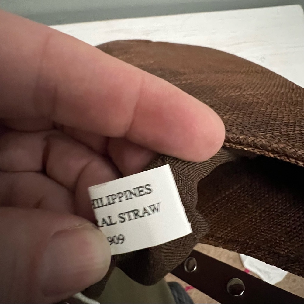 Kate Landry Natural Straw Woven and Beaded Top Handle Shoulder Bag - Picture 13 of 16